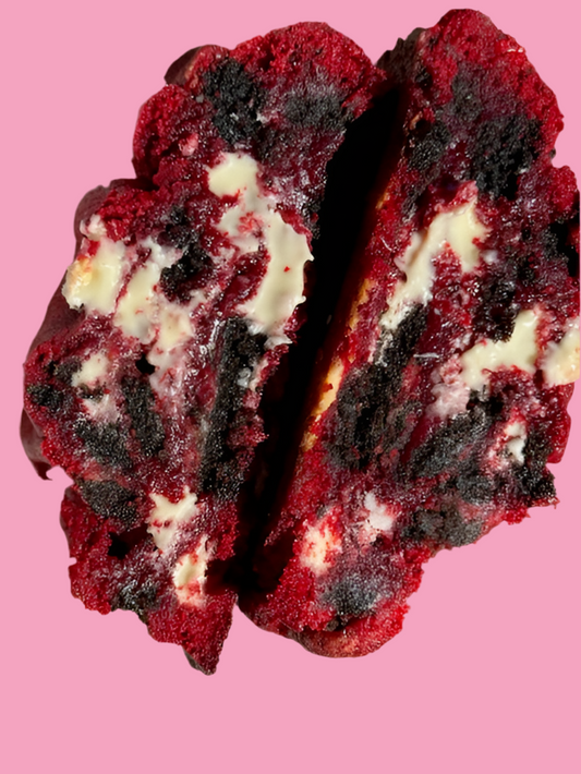 red velvet cookies and cream